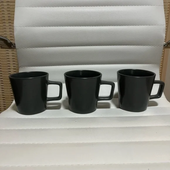 Stone + Lane Black Matte Celina Stoneware Partial Set - Picture 3 of 11